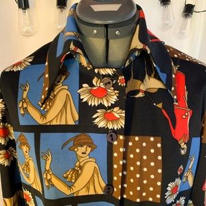 Vintage Caron black dress